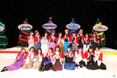 キャスト19名が出演したバンドリ！初の大型クリスマスイベント「BanG Dream! Xmas Party 2019」開催レポートが到着の画像1