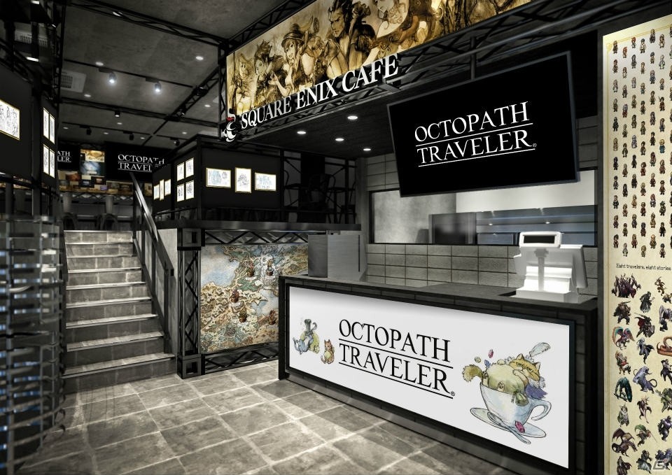 12月14日よりSQUARE ENIX CAFEにて「OCTOPATH TRAVELER」コラボ第2弾が開始！の画像1