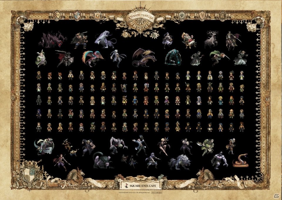 12月14日よりSQUARE ENIX CAFEにて「OCTOPATH TRAVELER」コラボ第2弾が開始！の画像13