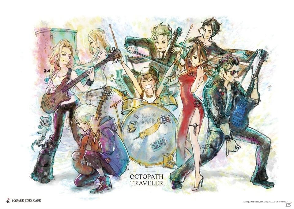 12月14日よりSQUARE ENIX CAFEにて「OCTOPATH TRAVELER」コラボ第2弾が開始！の画像16