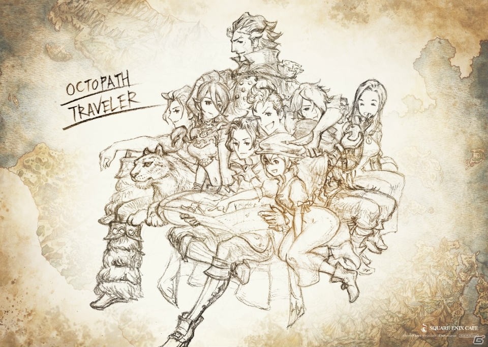 12月14日よりSQUARE ENIX CAFEにて「OCTOPATH TRAVELER」コラボ第2弾が開始！の画像17