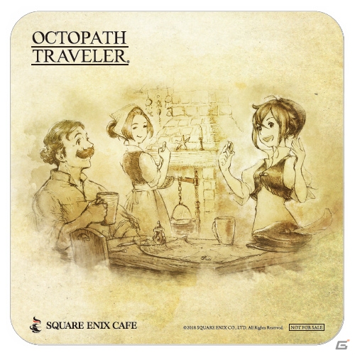 12月14日よりSQUARE ENIX CAFEにて「OCTOPATH TRAVELER」コラボ第2弾が開始！の画像5