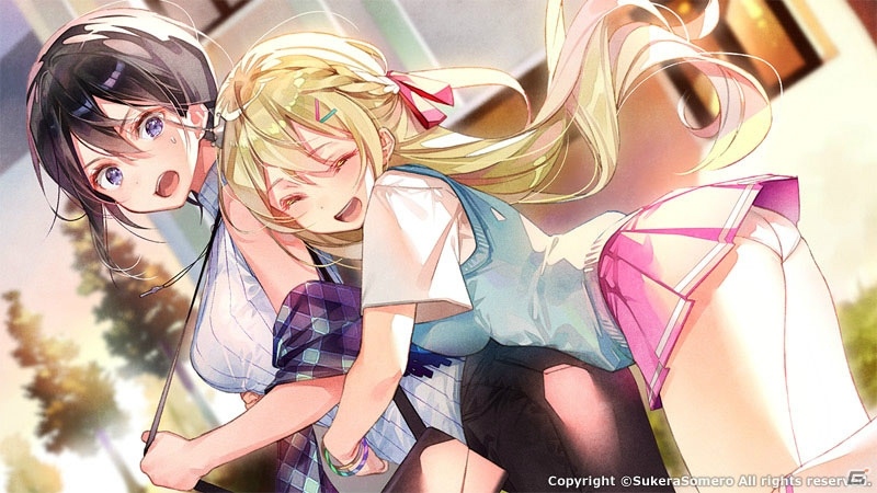 SukeraSomero第1弾タイトルとなるドタバタ王道百合コメディ「推しのラブより恋のラブ」がPC向けに2月28日発売！の画像3