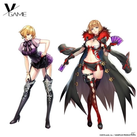 「VGAME」物語のカギを握るキャラクターとなるヴィシールとクーロン、宮野綾の情報が公開！の画像2