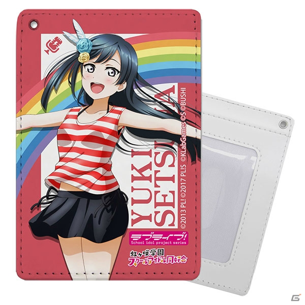 「ラブライブ！虹ヶ咲学園スクールアイドル同好会」のフルグラフィックTシャツとフルカラーパスケースが2020年3月に発売！の画像12