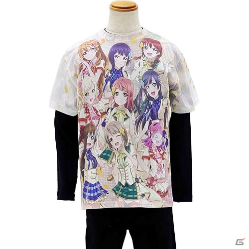 「ラブライブ！虹ヶ咲学園スクールアイドル同好会」のフルグラフィックTシャツとフルカラーパスケースが2020年3月に発売！の画像3