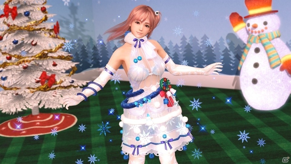 「DOA XVV」SSR出現確率3倍！クリスマス限定新作SSR「ホーリースノウ」のトレンドコーデガチャが開催の画像10