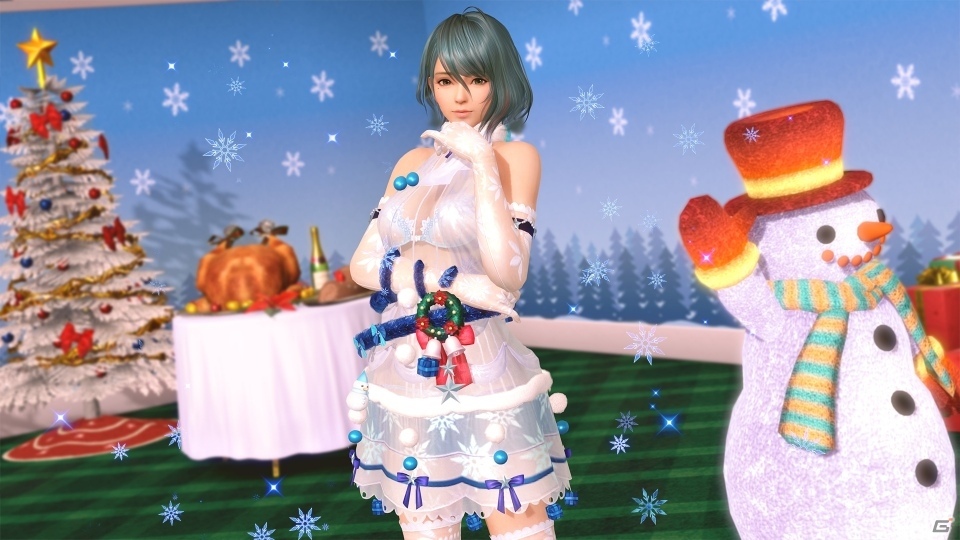 「DOA XVV」SSR出現確率3倍！クリスマス限定新作SSR「ホーリースノウ」のトレンドコーデガチャが開催の画像11