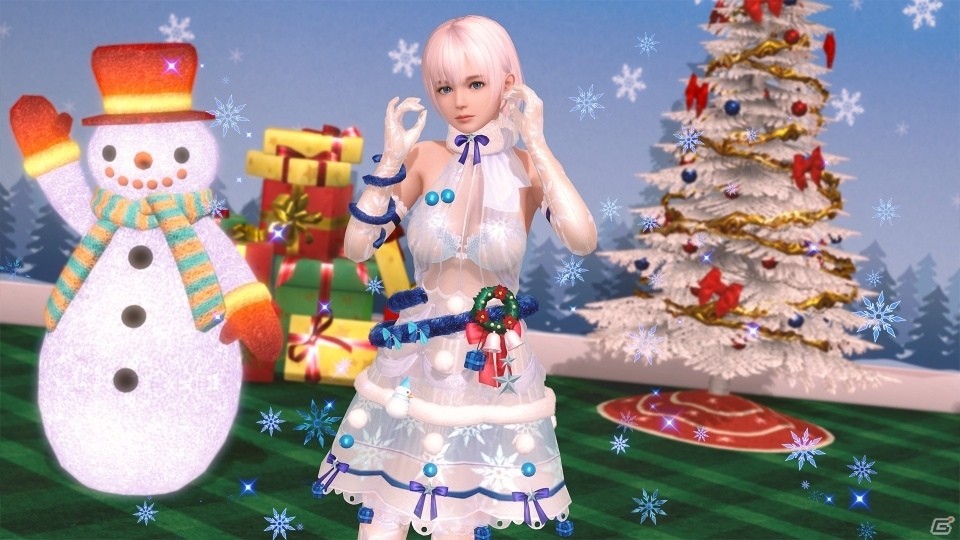 「DOA XVV」SSR出現確率3倍！クリスマス限定新作SSR「ホーリースノウ」のトレンドコーデガチャが開催の画像13