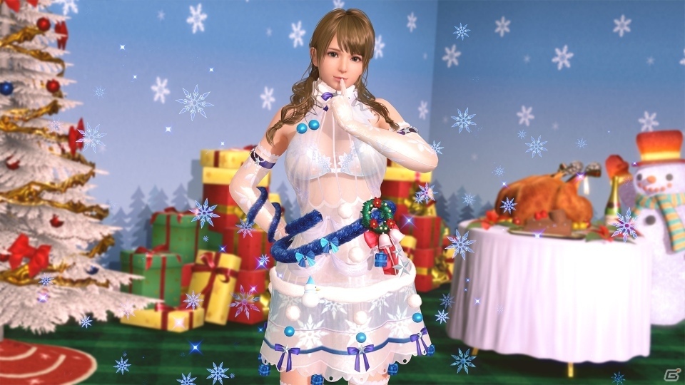 「DOA XVV」SSR出現確率3倍！クリスマス限定新作SSR「ホーリースノウ」のトレンドコーデガチャが開催の画像8