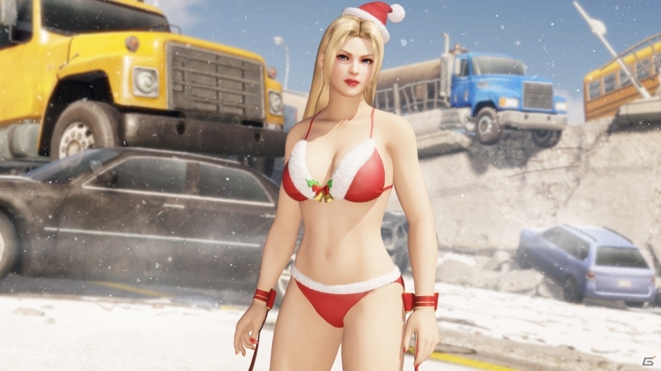 「DEAD OR ALIVE 6」にレイチェルが参戦！追加DLCコスチューム・サンタさんビキニも同時配信の画像26