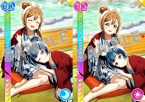 「ラブライブ！スクールアイドルフェスティバル」なかよし総選挙1位に輝いた絵里・希ペア、善子・花丸ペアの描き下ろしURが登場！の画像2