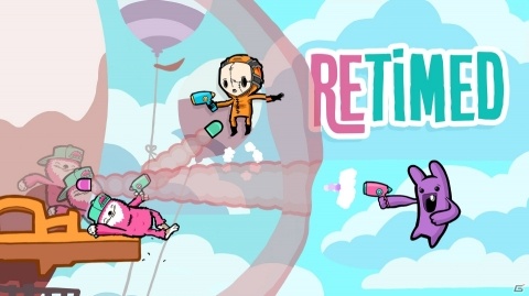 Switch版「Retimed」が配信！時の流れがゆっくりになる“泡”を利用して戦う対戦型アクションゲームの画像1