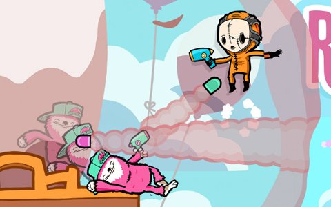 Switch版「Retimed」が配信！時の流れがゆっくりになる“泡”を利用して戦う対戦型アクションゲーム
