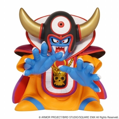 ドラゴンクエスト」竜王のメタリックフィギュアやミニミニジオラマ