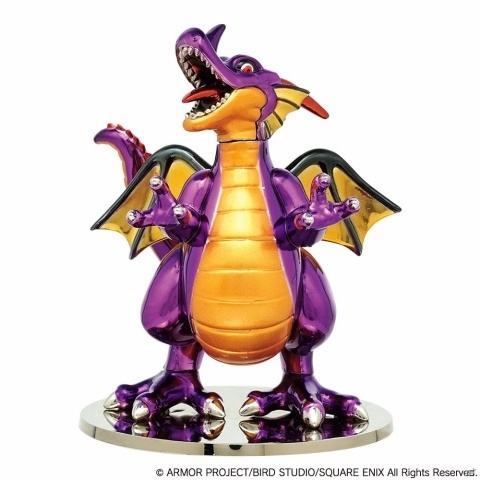 ドラゴンクエスト」竜王のメタリックフィギュアやミニミニジオラマ
