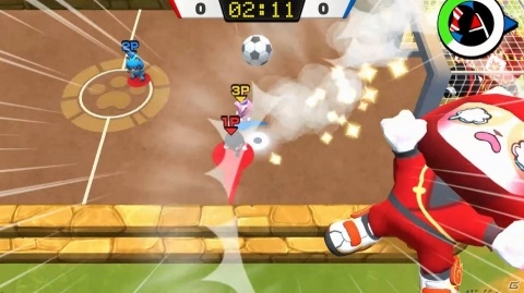 “ワン”ボタンで遊べるカジュアルサッカーゲーム「ドギーニンジャ 爆熱ストライカーズ！」が12月27日に発売！の画像3
