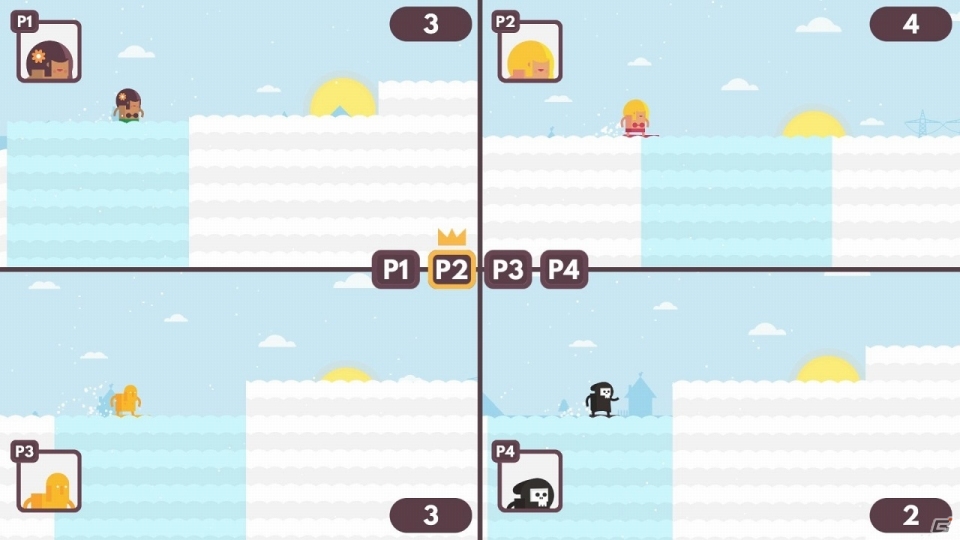 Switch「フィンガーサーファー」が配信開始！上下の操作のみで思わずのめり込むサーフィンゲームが登場の画像3