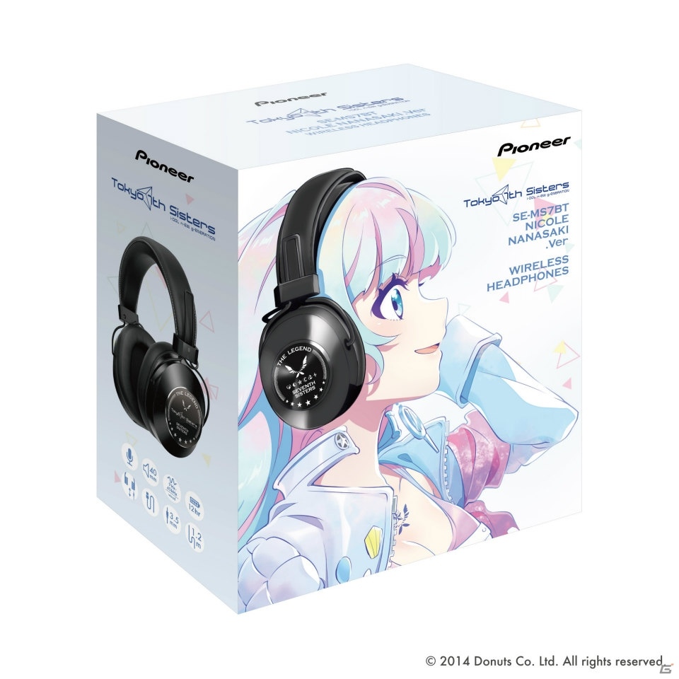ハイレゾ対応のBluetoothワイヤレスヘッドホン「SE-MS7BT」と「Tokyo 7th シスターズ」とのコラボレーションモデルが登場！の画像8