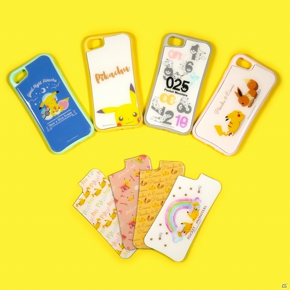壁にくっつくスマホケース・WAYLLYに「ポケモン」シリーズが登場！ピカチュウやイーブイをデザインした全8種がラインナップの画像1