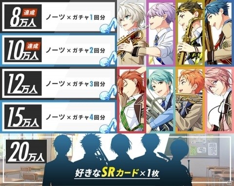 「ウインドボーイズ！」事前登録者数が10万人突破！Twitterにて全26キャラのSRカード画像も公開中の画像2