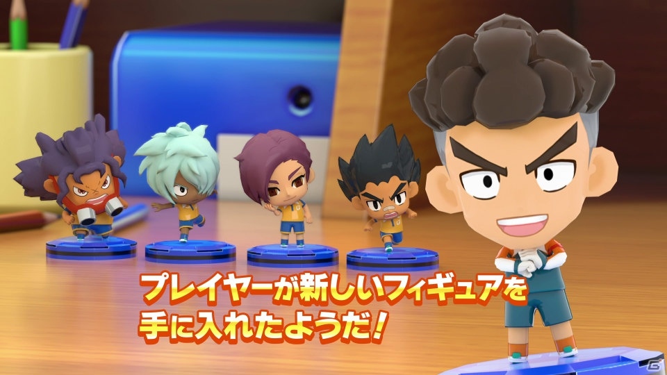 「イナズマイレブンSD」の配信日が2020年1月3日に決定！フィギュア達の日常を描いたショートアニメも公開の画像2