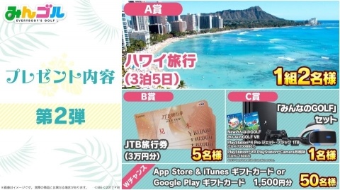 「みんゴル」新コース「ハワイアンリゾートアイランド」が実装！ハワイ旅行などが当たるプレゼントキャンペーンも同時開催の画像5