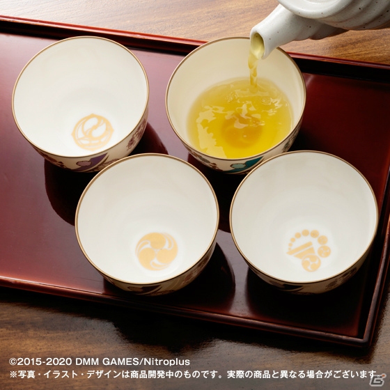 「刀剣乱舞-ONLINE-」山姥切長義や和泉守兼定など全4種の有田焼湯呑が発売決定！本日13時より予約受付開始の画像10