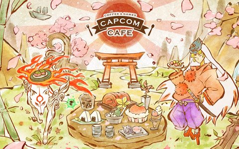 カプコンカフェと「大神」の復刻コラボレーションが池袋店にて2020年1月30日より実施決定！