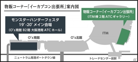 「モンスターハンターフェスタ’19-’20」大阪会場でもらえる来場者特典アイテムパックや物販コーナーの情報が公開！の画像2