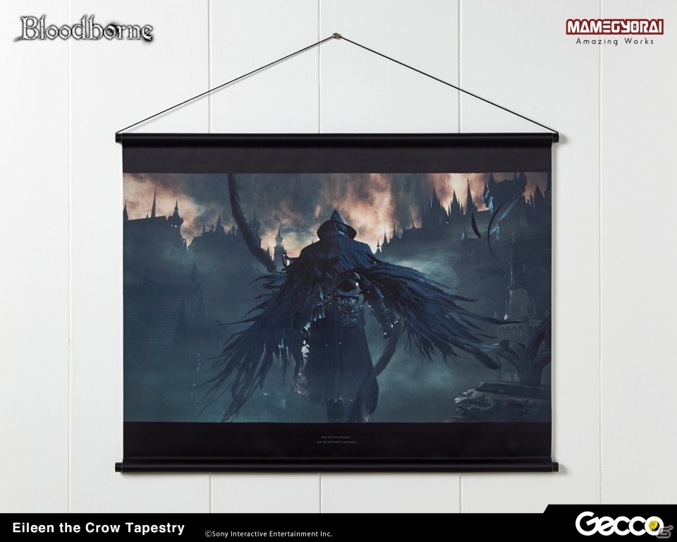 「Bloodborne」のビジュアルを存分に堪能できるB2タペストリーが登場！狩人狩りアイリーンなど3種がラインナップの画像3