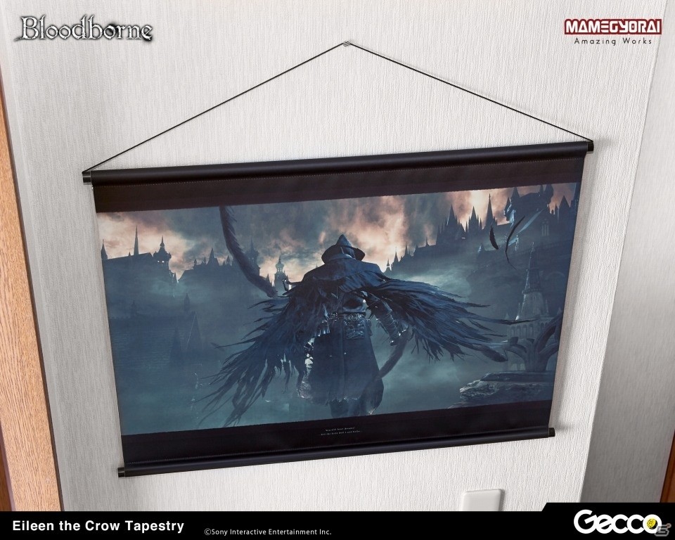 「Bloodborne」のビジュアルを存分に堪能できるB2タペストリーが登場！狩人狩りアイリーンなど3種がラインナップの画像31