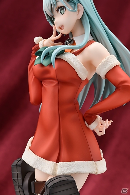 「艦隊これくしょん -艦これ-」サンタ衣装の鈴谷がAMAKUNIより立体化！ミリタリーワッペンが付属する限定版も登場の画像9