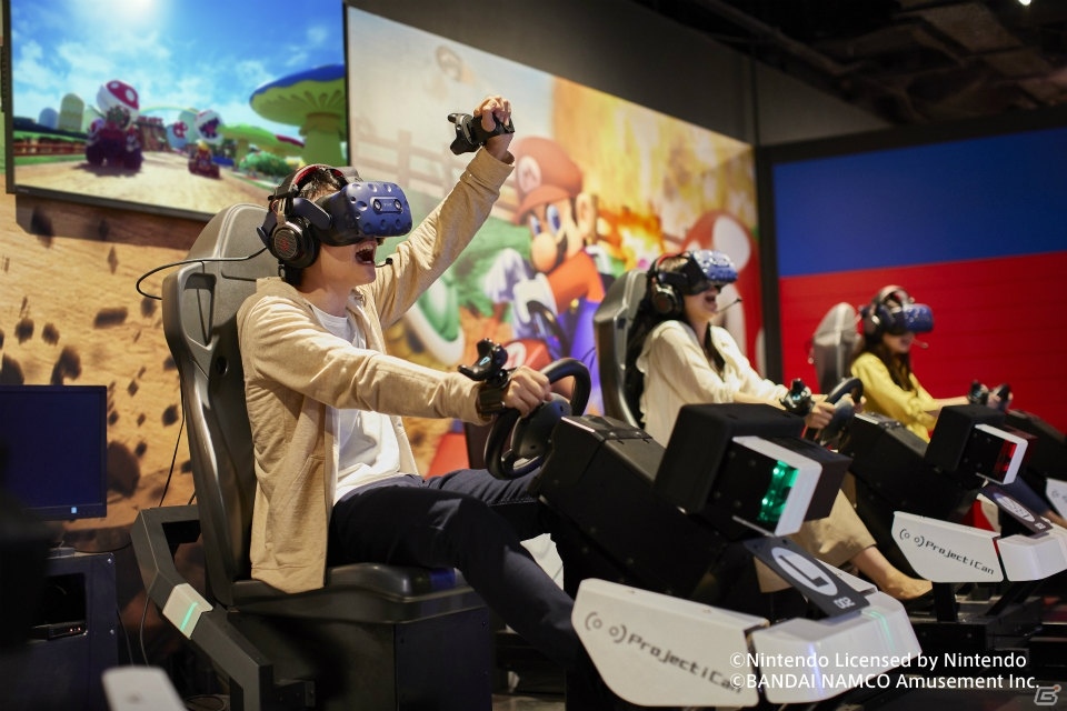 「マリオカート アーケードグランプリ VR」体験対象年齢が7歳以上に引き下げの画像2