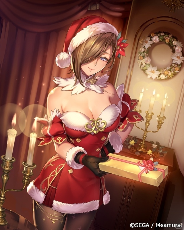 「オルタンシア・サーガ」クリスマス衣装のアーデルハイド（CV：小林ゆう）」がガチャに登場！の画像1