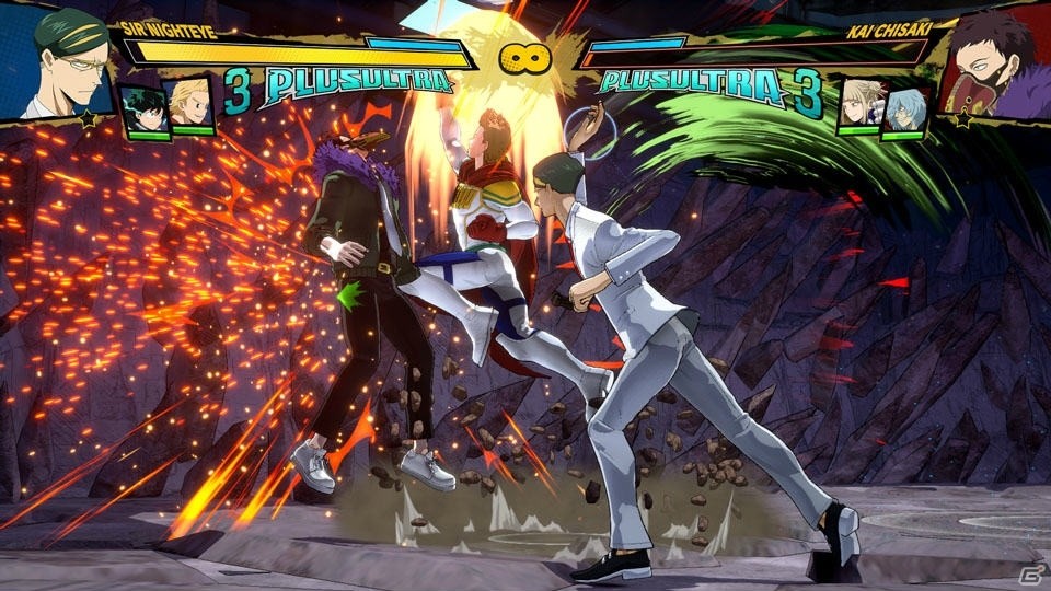 「僕のヒーローアカデミア One's Justice2」サー・ナイトアイがプレイアブルキャラクターとして参戦！ストーリーモードは演出がパワーアップの画像32