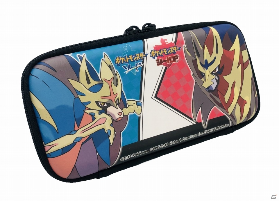 ザシアンとザマゼンタが描かれた「Nintendo Switch Lite専用スマートポーチ」が発売！の画像3