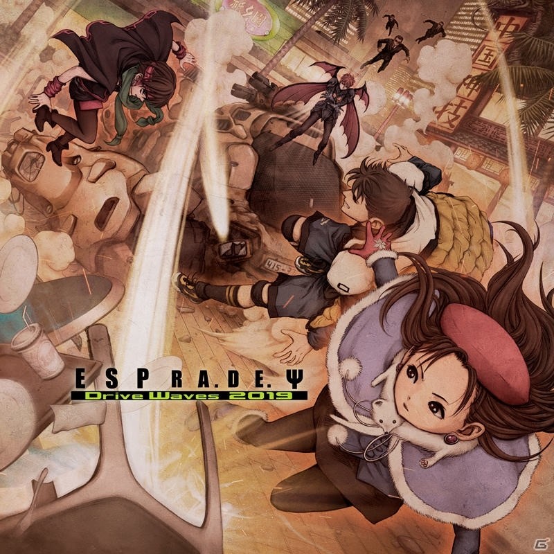 縦STG「エスプレイドΨ」に実装されたアレンジBGMを収めた音楽CDが2020年1月23日に発売！の画像1