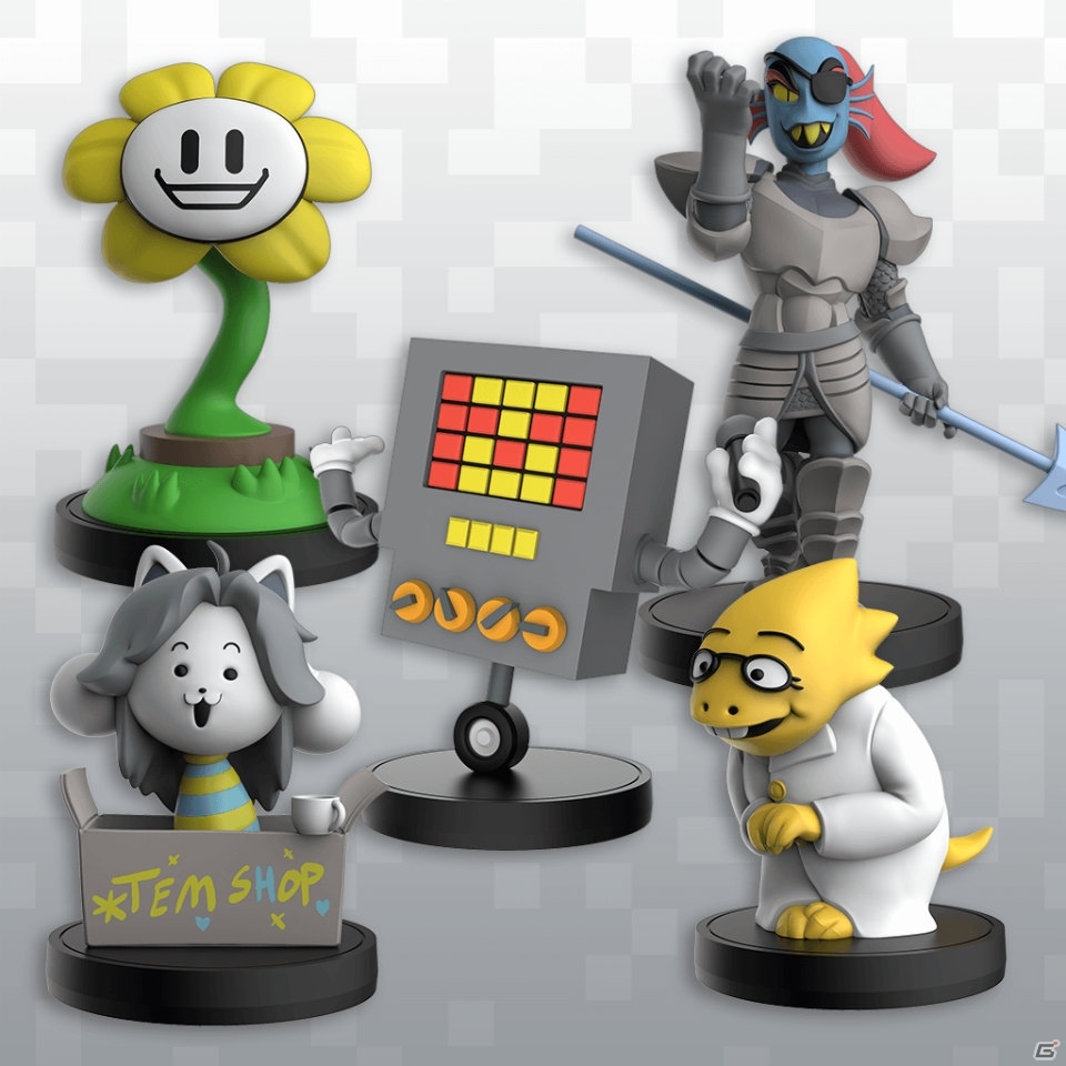 「UNDERTALE」のフィギュア「ちていのちっこいなかまたち シリーズ2」が販売開始！の画像3