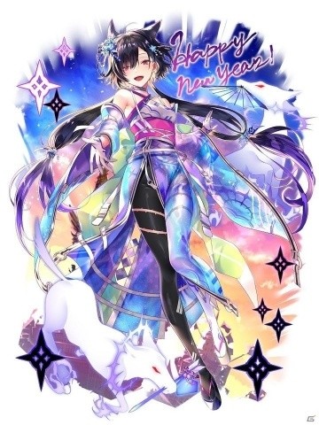 「黒猫のウィズ」アレイシア（CV：村川梨衣）やスノウ（CV：白石涼子）たちが華やかな衣装で登場！正月イベント「謹賀新年 2020」開催の画像3
