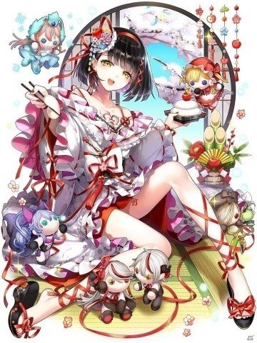 「黒猫のウィズ」アレイシア（CV：村川梨衣）やスノウ（CV：白石涼子）たちが華やかな衣装で登場！正月イベント「謹賀新年 2020」開催の画像4
