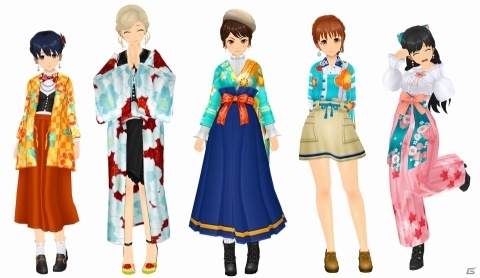 「スクールガールストライカーズ2」37人分のコスチューム「新春浪漫着」が登場！女の子と温泉を楽しめるエピソードもの画像2
