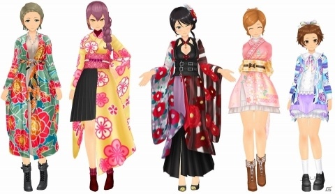 「スクールガールストライカーズ2」37人分のコスチューム「新春浪漫着」が登場！女の子と温泉を楽しめるエピソードもの画像4