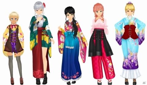 「スクールガールストライカーズ2」37人分のコスチューム「新春浪漫着」が登場！女の子と温泉を楽しめるエピソードもの画像7