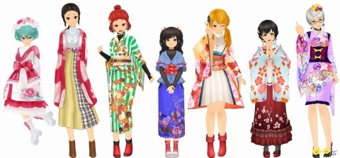 「スクールガールストライカーズ2」37人分のコスチューム「新春浪漫着」が登場！女の子と温泉を楽しめるエピソードもの画像8