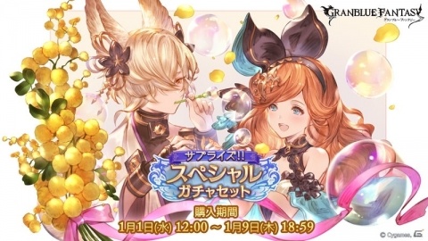 「グランブルーファンタジー」にて「サプライズ！！スペシャルガチャセットキャンペーン」が実施の画像1