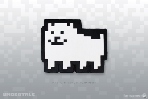 「UNDERTALE」うざいイヌのぬいぐるみクッションなど最新グッズが発売！新春初売り祭も開催の画像2