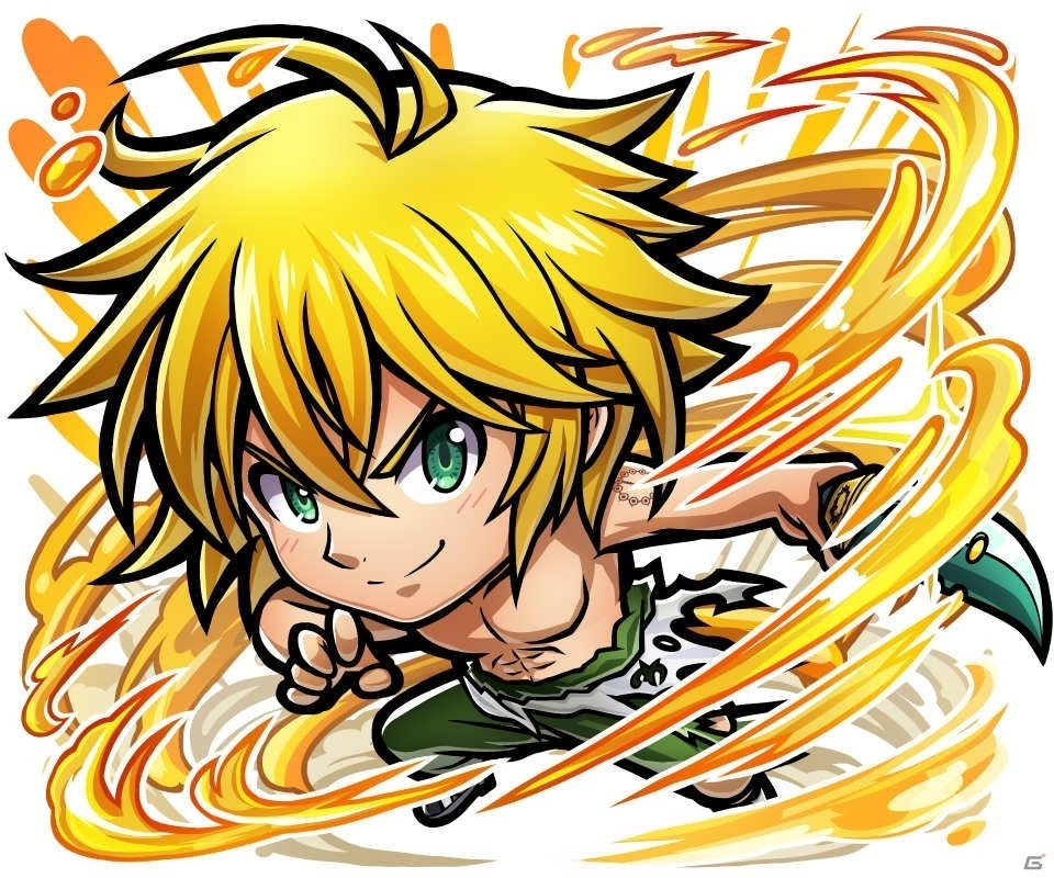 「共闘ことばRPG コトダマン」にメリオダスらが登場！TVアニメ「七つの大罪」とのコラボが1月7日より開催の画像2