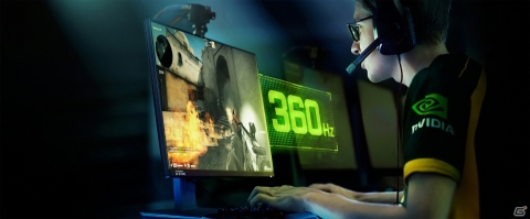 NVIDIA、eスポーツ向けの新G-SYNCディスプレイを発表！360Hzのリフレッシュレートを備えたゲーミングディスプレイの画像1