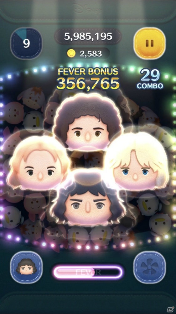 「LINE：ディズニー ツムツム」にロックバンド・QUEENのメンバーが新ツムとして登場！の画像4